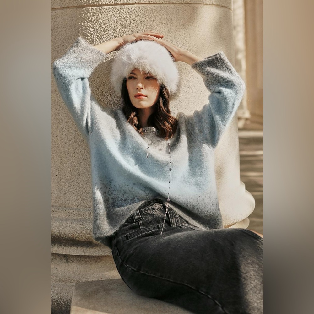 Petite Studio mohair sweater